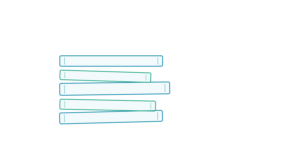 Zeichnung: Bücherstapel